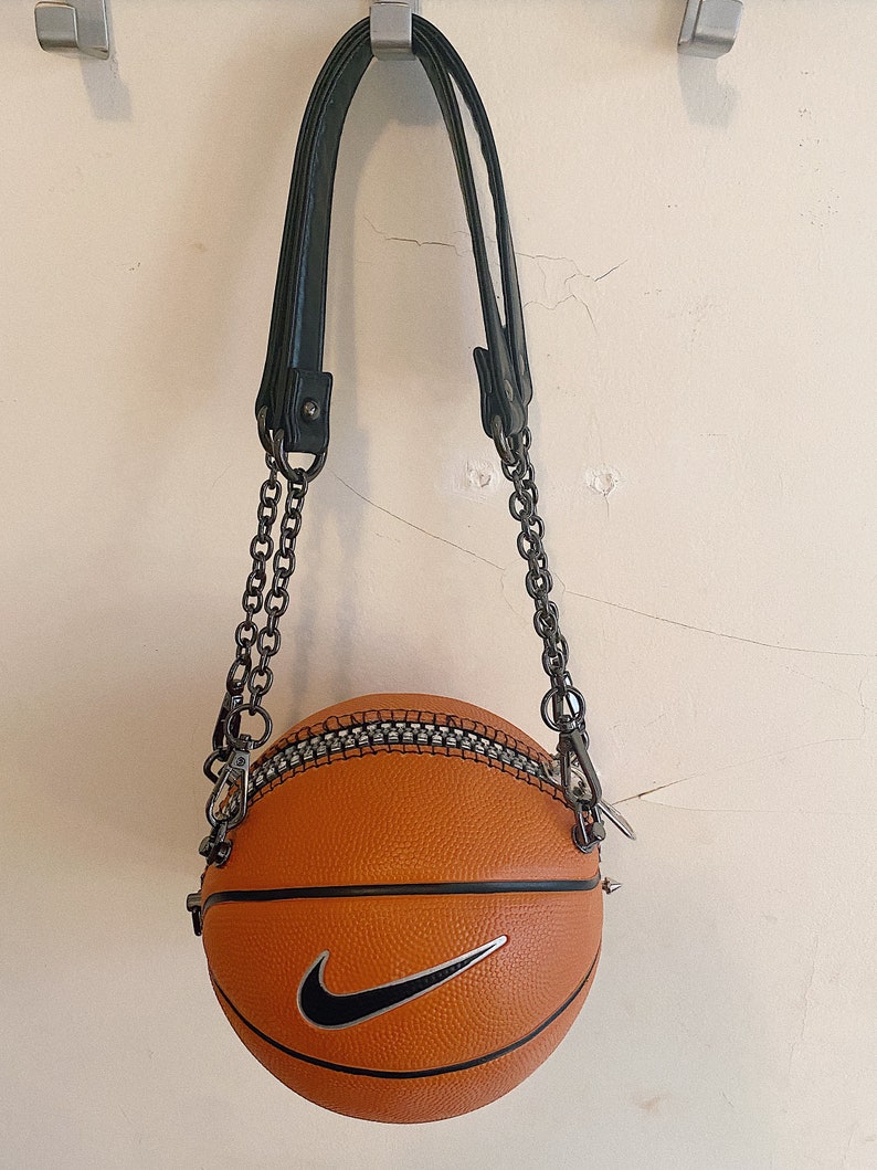 Exclusive Hand Made Basketball Purse Nike 3.0 Orange Etsy