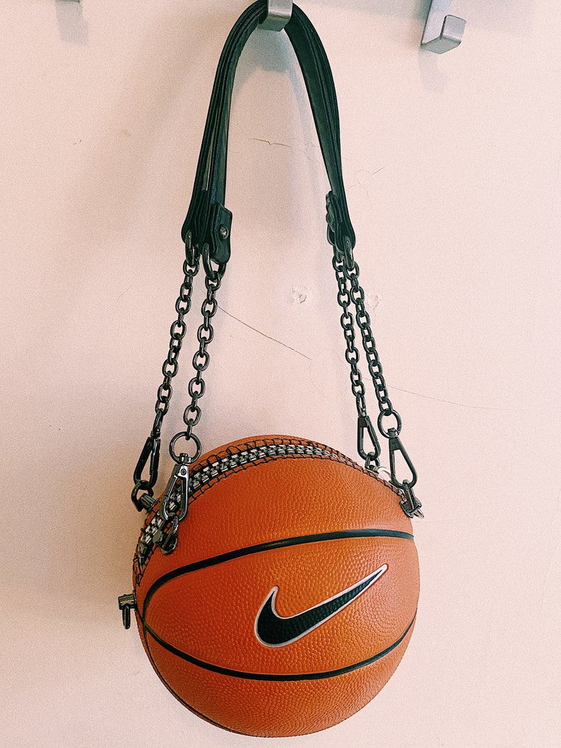 Exclusive Hand Made Basketball Purse Nike 3.0 Orange Etsy