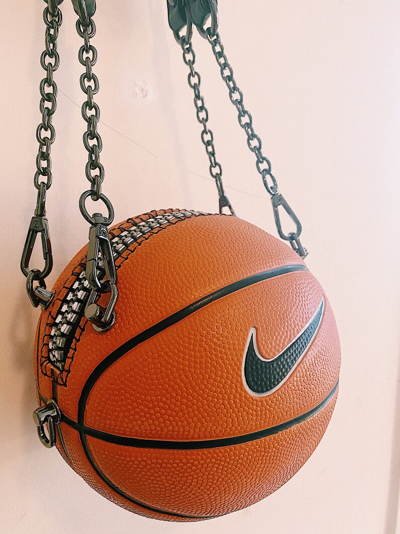 Exclusive Hand Made Basketball Purse Nike 3.0 Orange Etsy