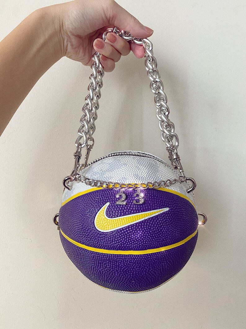 Exclusive Hand Made Mini Basketball Purse Nike 3.0 LeBron Etsy