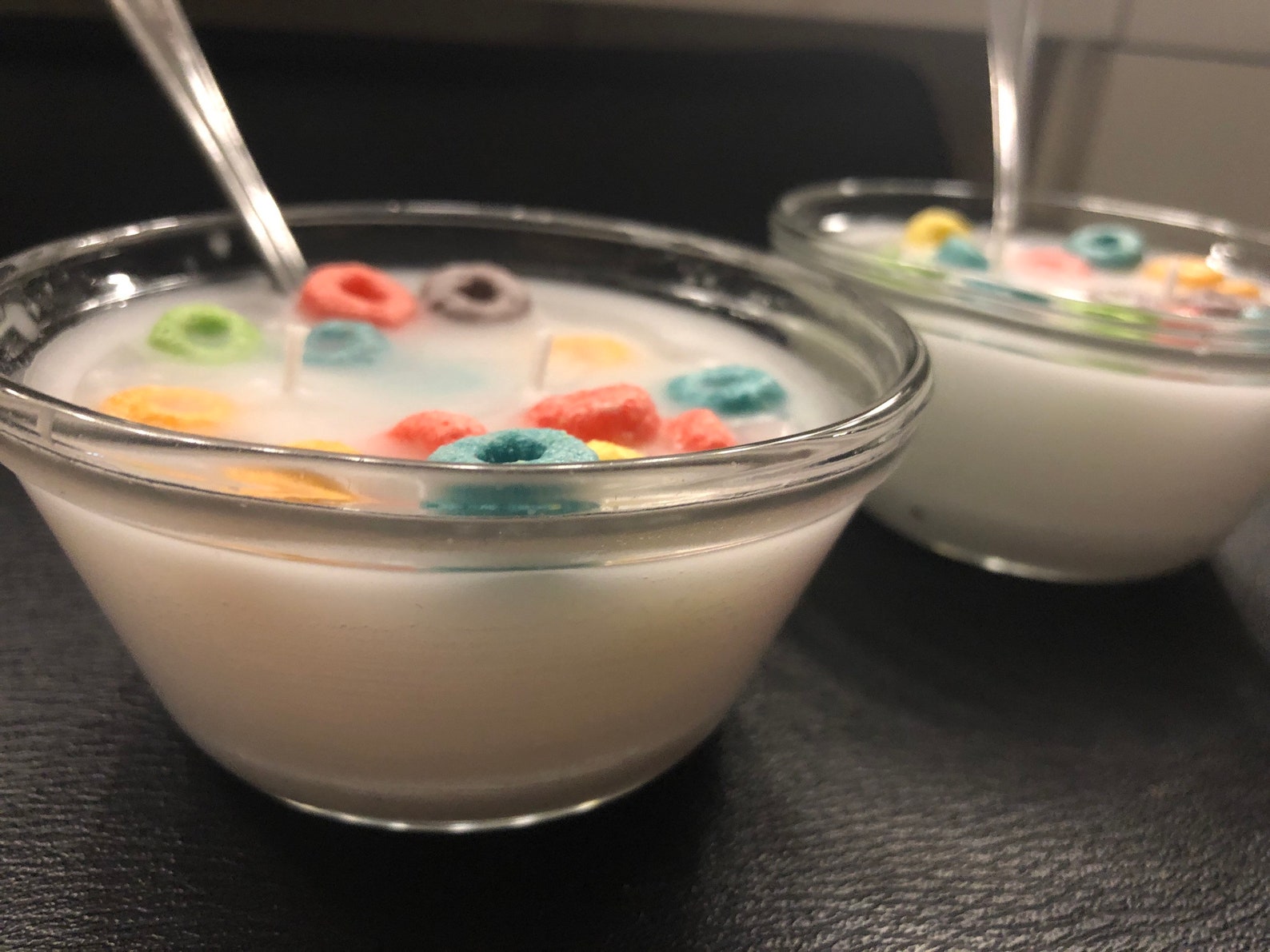 Mini Cereal Bowl Novelty Scented Candle 6OZ Lux Therapy Etsy