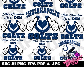 Indianapolis Colts Svg Etsy