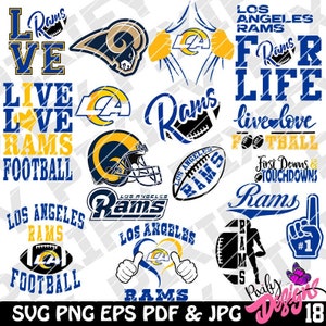Rams Svg Etsy
