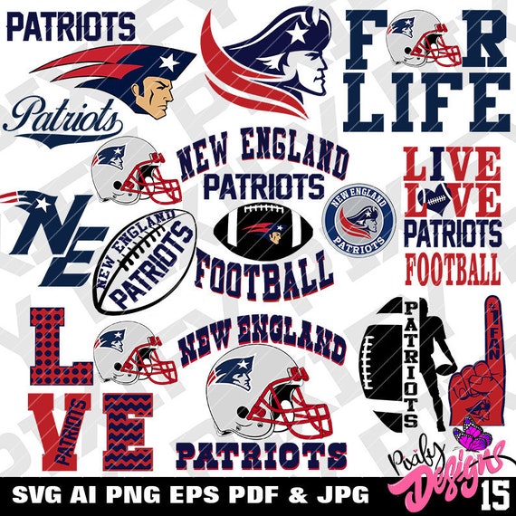 Download New England Patriots Svg Svg Files For Cricut Football Svg Etsy