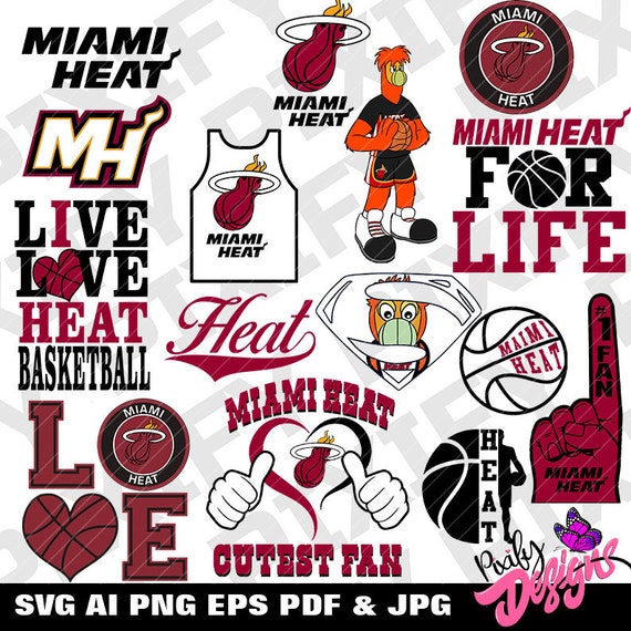 Download Miami Heat Nba Svg Bundle