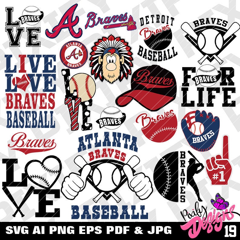 Download Atlanta Braves svg SVG files for Cricut Baseball SVG ...