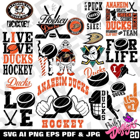 Anaheim Ducks Svg B1 Hockey
