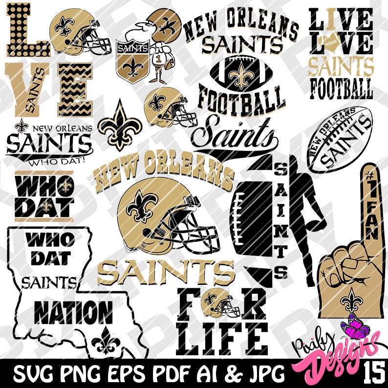 Download New Orleans Saints Svg Best Seller Svg Svg File For Cricut Etsy