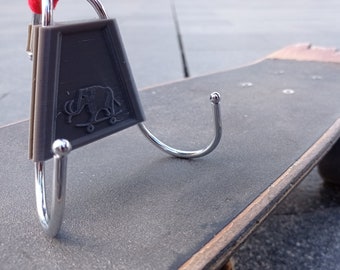 Universal Skateboard Backpack Hanger: Board Carrier Attachment