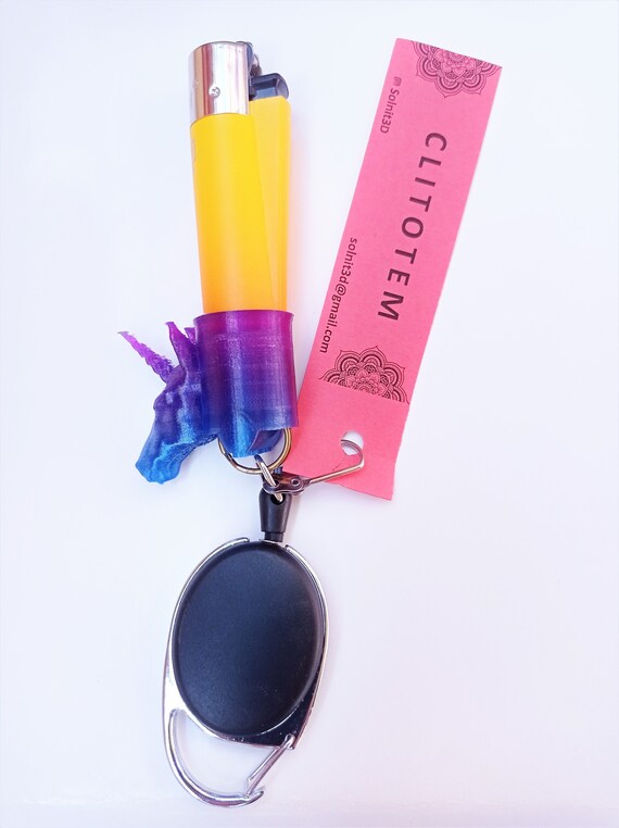 UNICORN Clipper Lighter Leash. 3D Printed Clitotem With Etsy