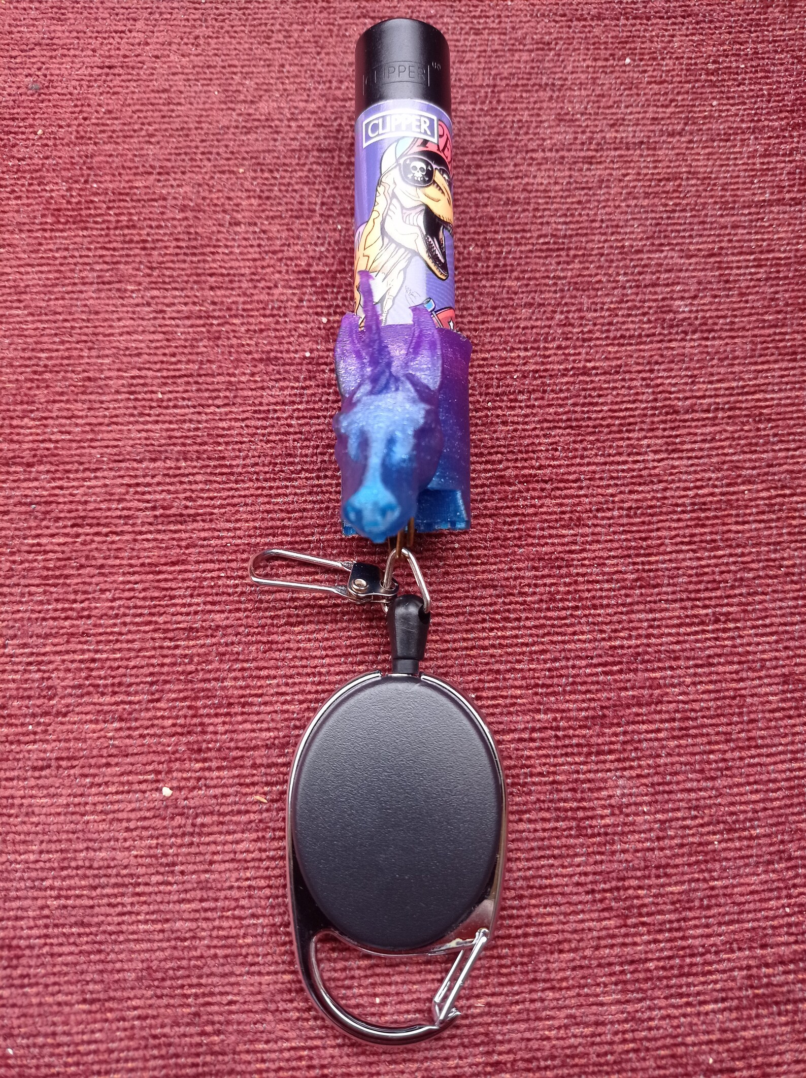 CLITOTEM Clipper lighter leash for clipper with retractable Etsy