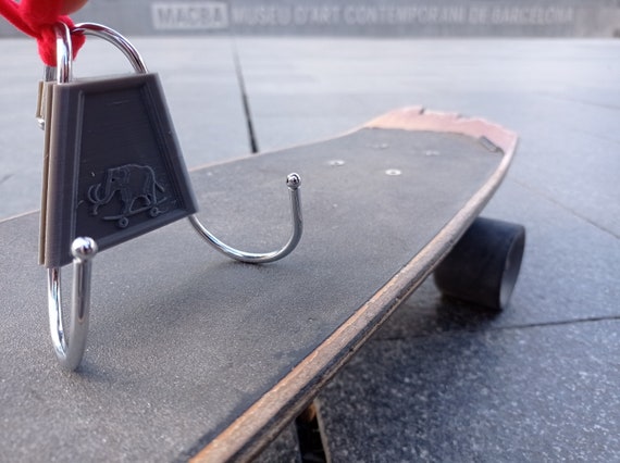skateboard hook for backpack