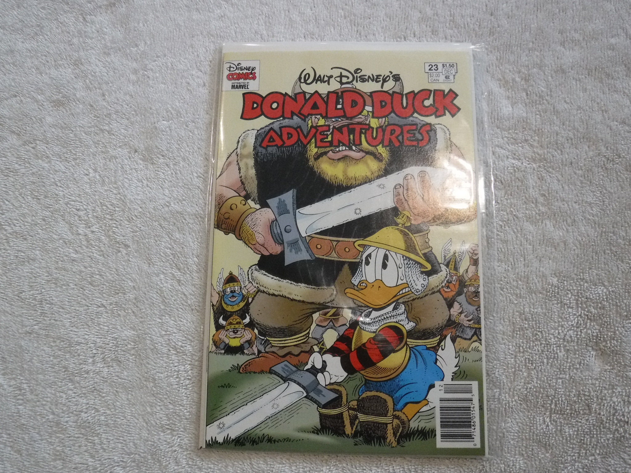 Donald Duck Adventures 23 Distributed by Marvel by Walt