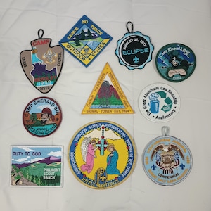 Parches BSA, Escultismo, Scouts, Parches antiguos