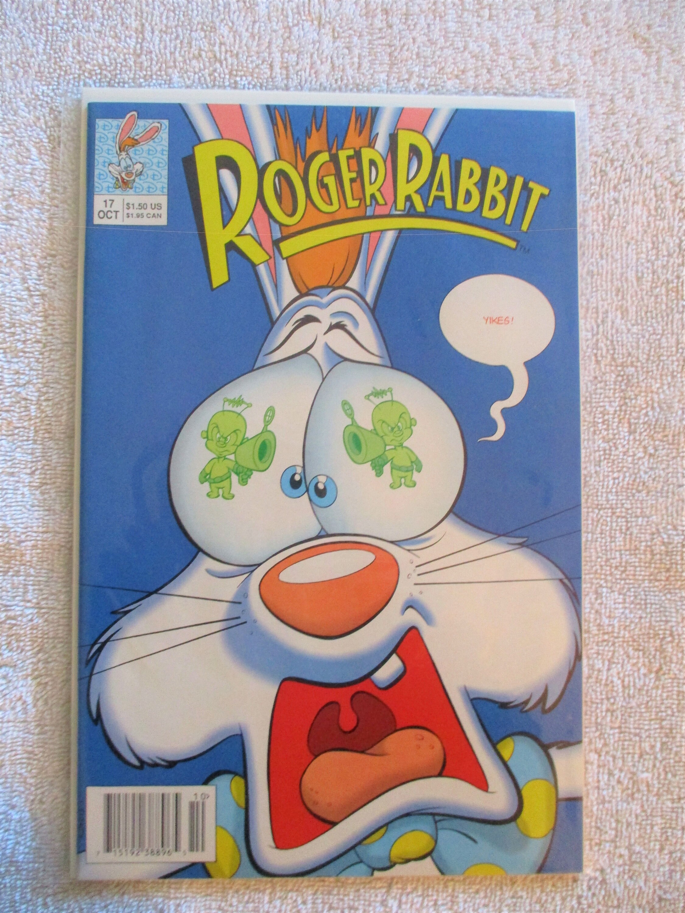Roger Rabbit Comic Roger Rabbit: 1990 by Walt Disney Company, Published Monthly by W.D ...