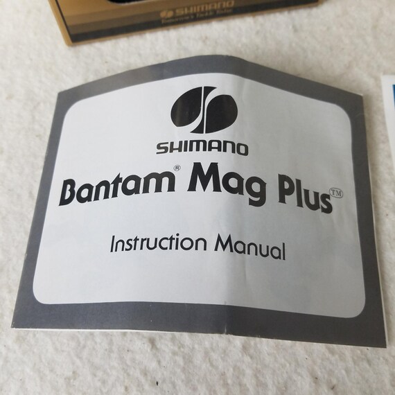 Shimano Bantam Mag Plus BMP 250SG XHS Baitcasting Reel Box Tools