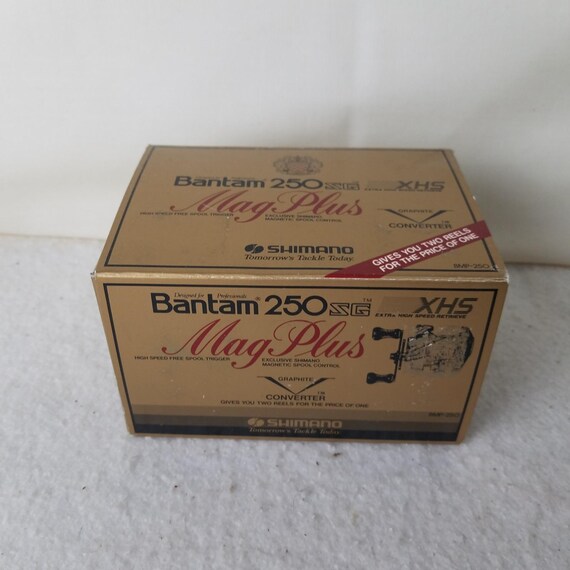 Shimano Bantam Mag Plus BMP 250SG XHS Baitcasting Reel Box Tools