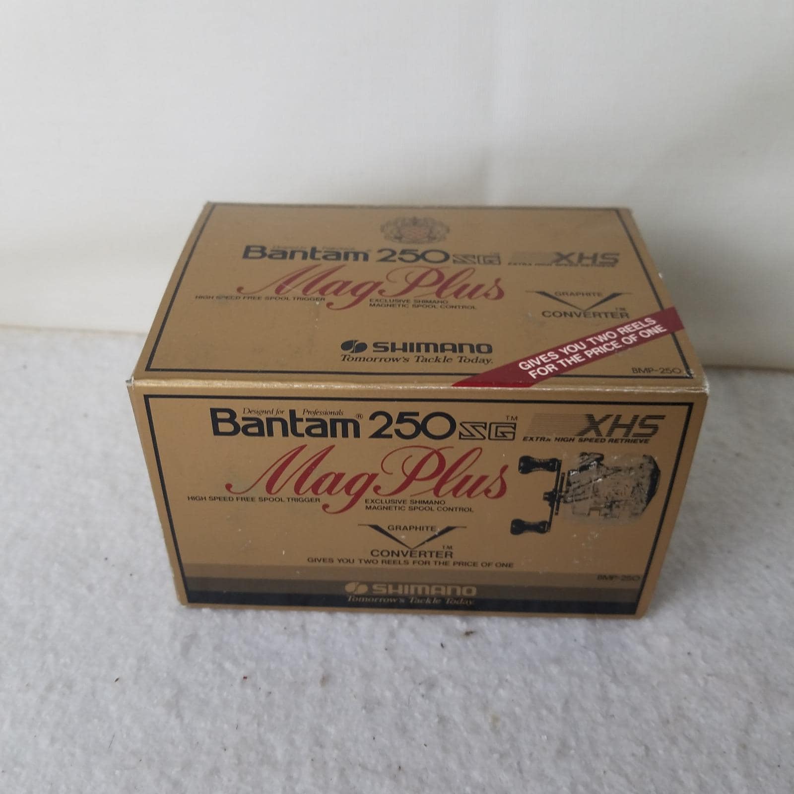 Shimano Bantam Mag Plus BMP 250SG XHS Baitcasting Reel Box Tools