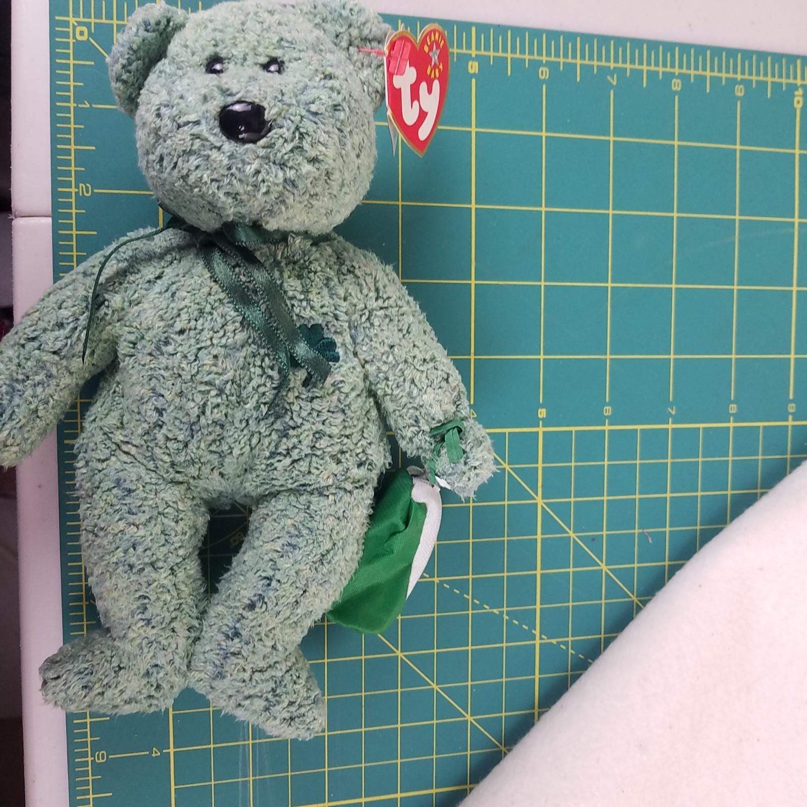 Ty ぬいぐるみ ビーニーベイビー シャムロック ザ ベア バディーズ 8