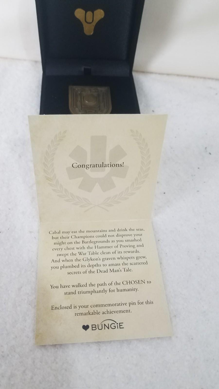 Destiny 2 選ばれし者の印章ピン バンジー報酬メダリオン レア 廃盤