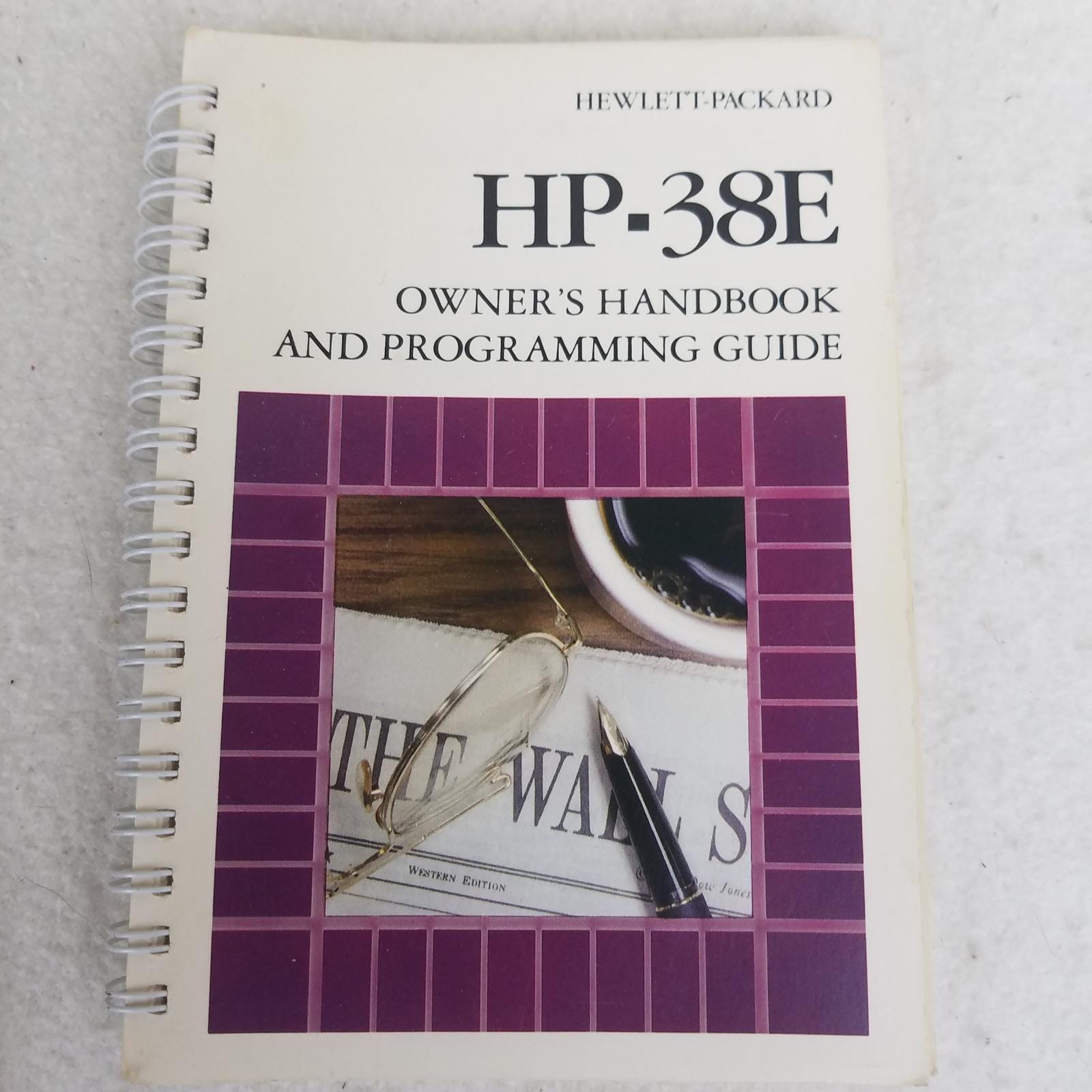 HP-38E オーナーズハンドブック & プログラミングガイド 金融電卓 