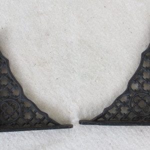 Black Cast Iron shelf bracket,  Shelving Bracket, Architectural brackets,