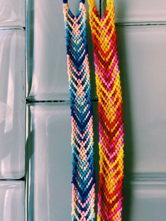 Fishbone chevron deals friendship bracelet
