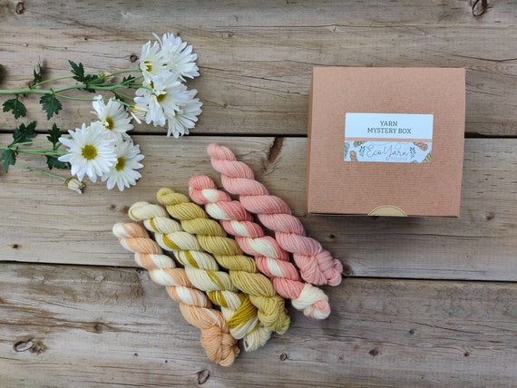Yarn MYSTERY BOX with Alpaca yarn Personalized Gift