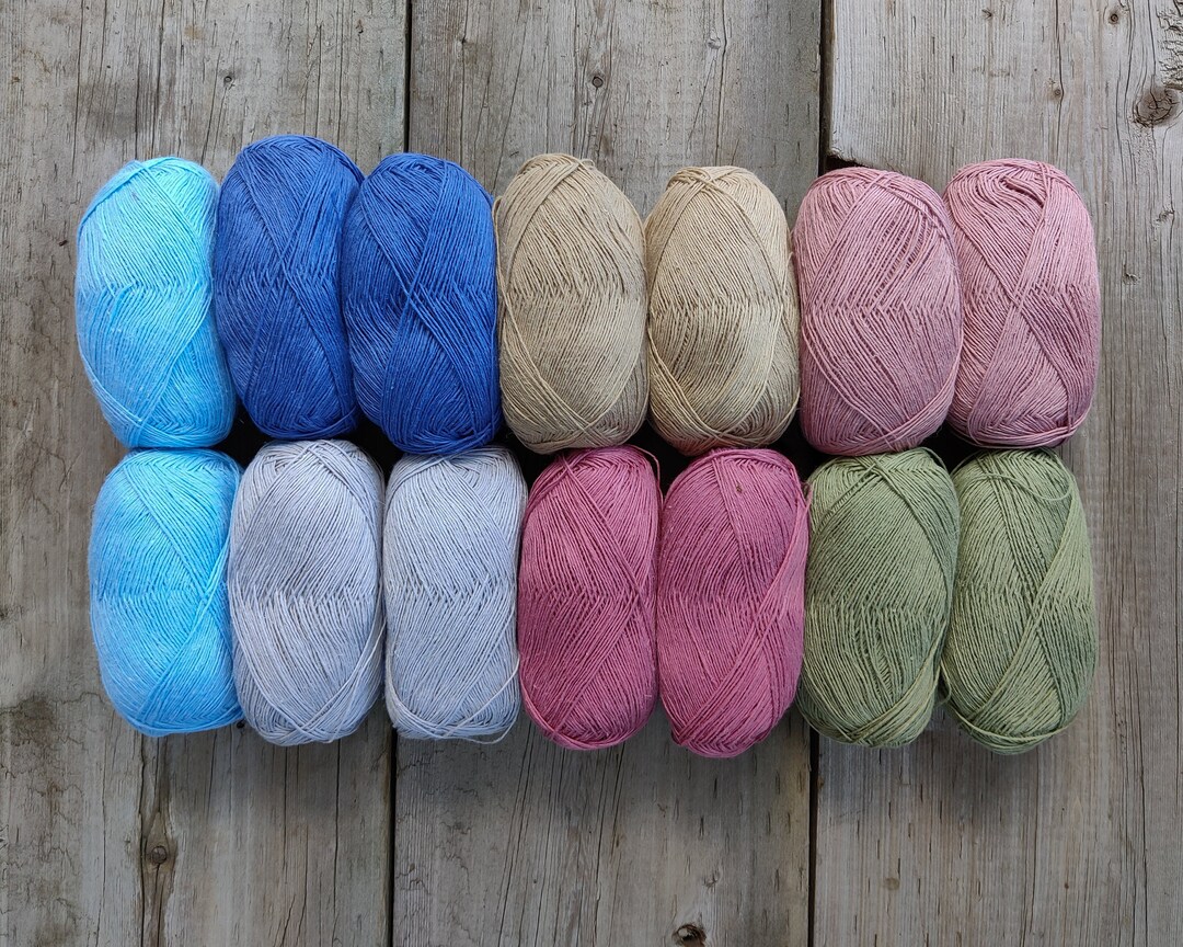 HEMP COTTON VEGAN Yarn Amigurumi Yarn Lace Weight Yarn Etsy