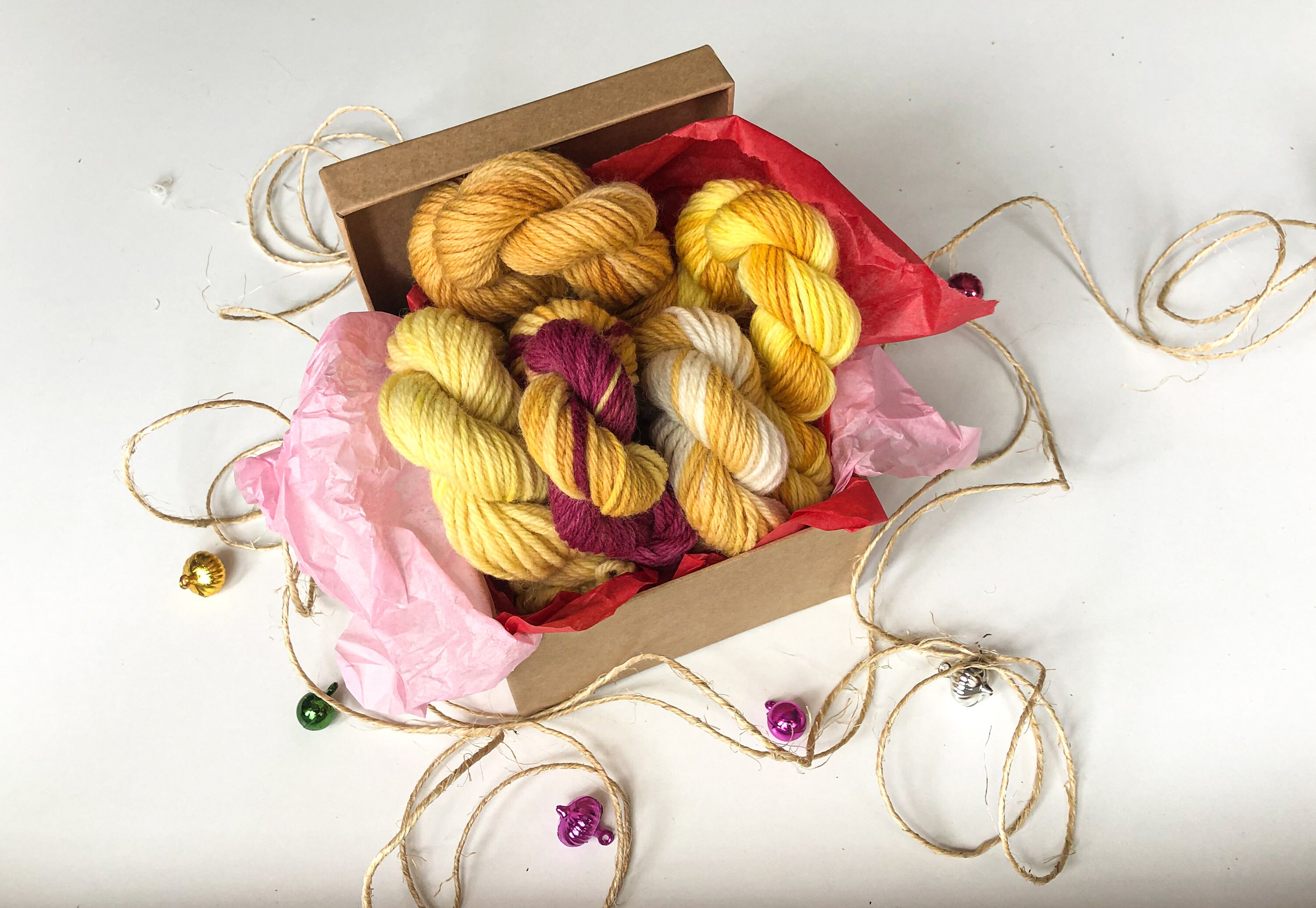 Yarn MYSTERY BOX for Knitting Crochet Weaving Gift Box Etsy Canada