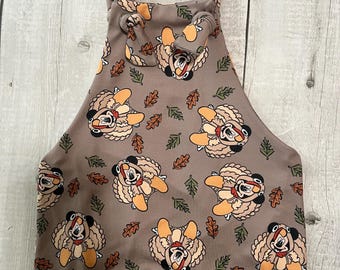 Mono de Mickey de pavo