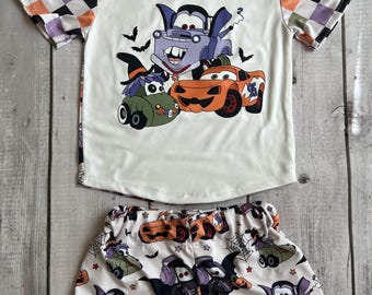 Conjunto de salón de Halloween de Cars