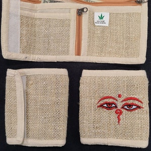Cartera de cáñamo del Himalaya