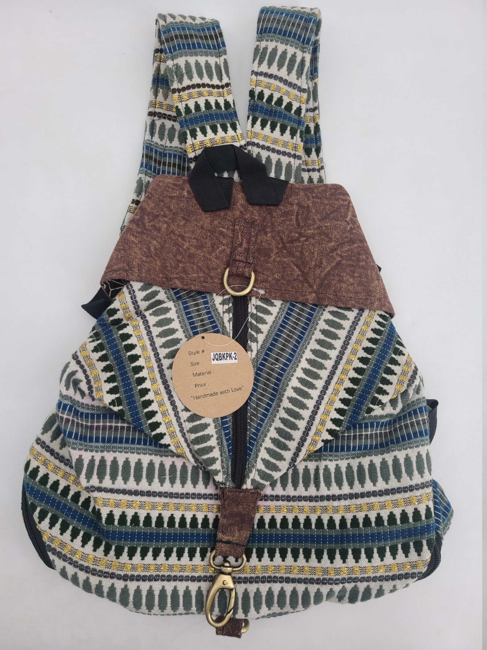 Camouflage jacquard backpack main image 0