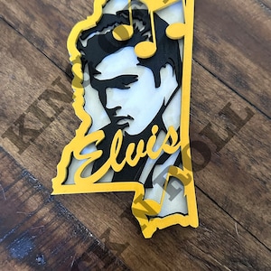 King of Rock N Roll, Elvis laser cut file