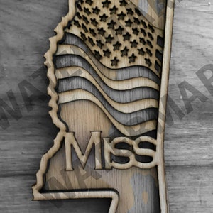 Mississippi State Bundle, Cut Files, State Bundle svg File, Cricut cut files, Mississippi state clip art (ai, dxf, eps, lightburn, pdf, svg)