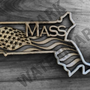 Massachusetts State Bundle, Cut Files, State Bundle, Cricut cut files, Massachusetts state clip art (ai, dxf, eps, lightburn, pdf, svg)