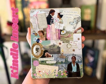 kindle insert | Pride and Prejudice Laminated - Jane Austen, Booktok, Bookworm Gifts