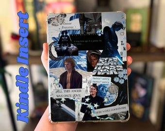 Anakin Skywalker Kindle Insert: Laminated Star Wars Collage