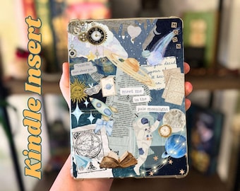 Wkładka do Kindle'a Moonlight Space Collage – do pobrania w wersji cyfrowej