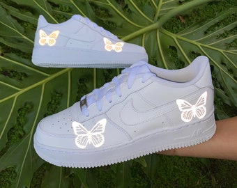 aesthetic air force 1 butterfly