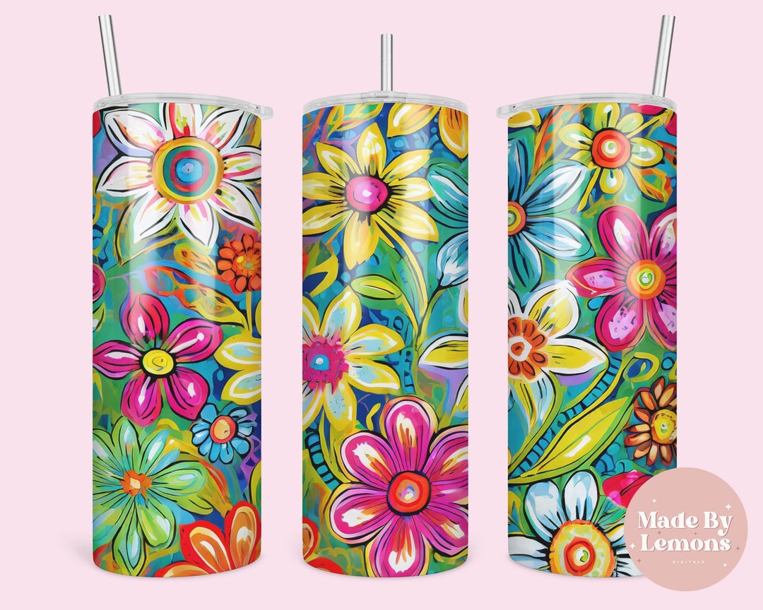 20 Oz Skinny Tumbler Sublimation Design Digital Download PNG Tumbler ...