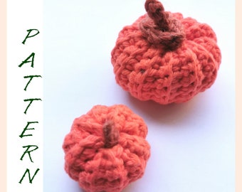Crochet pumpkin pattern, crochet amigurumi pumpkin step by step tutorial, easy crochet pattern fall decor, Thanksgiving table decorations