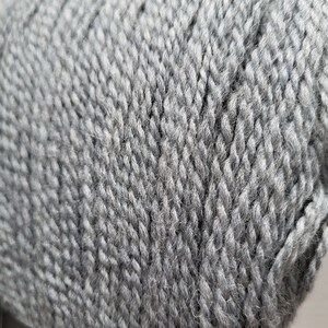 Estelle Andean KD grey yarn for crocheting knitting and hairpin natural color thin yarn for hat and sweaters light shawl and scarfs image 7