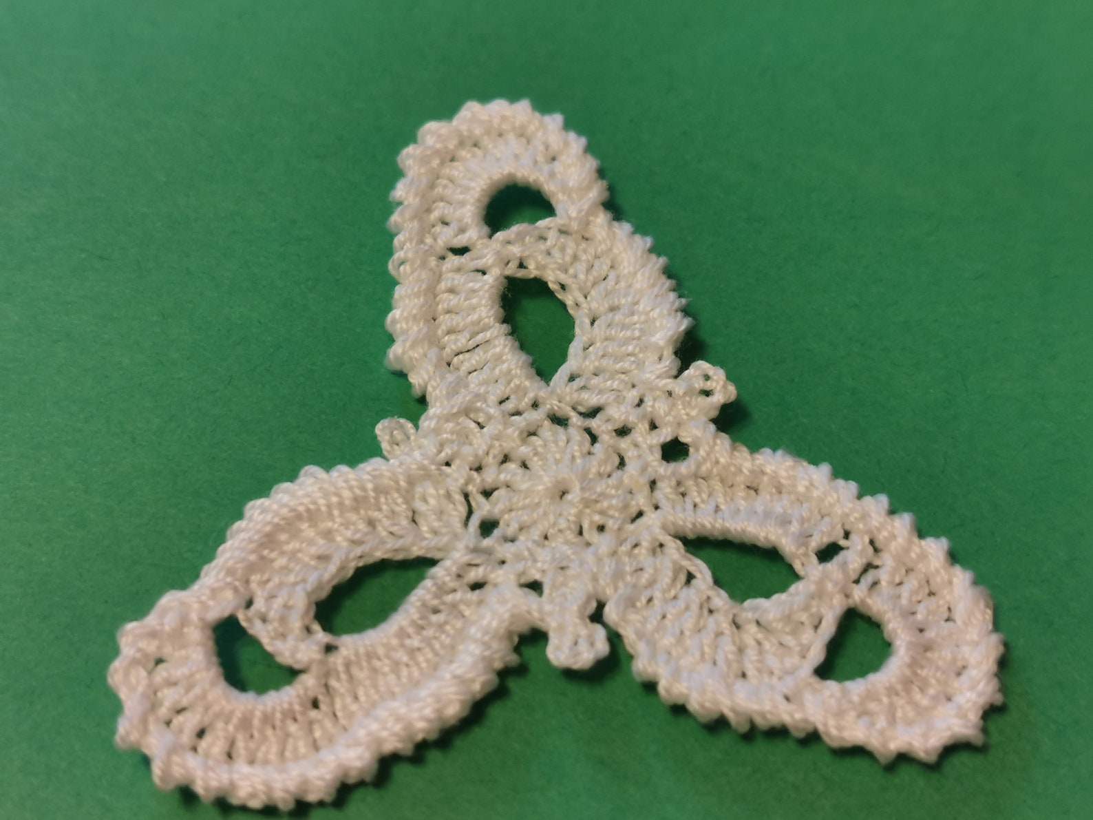 Easy crochet triangle pattern crochet instruction for Etsy