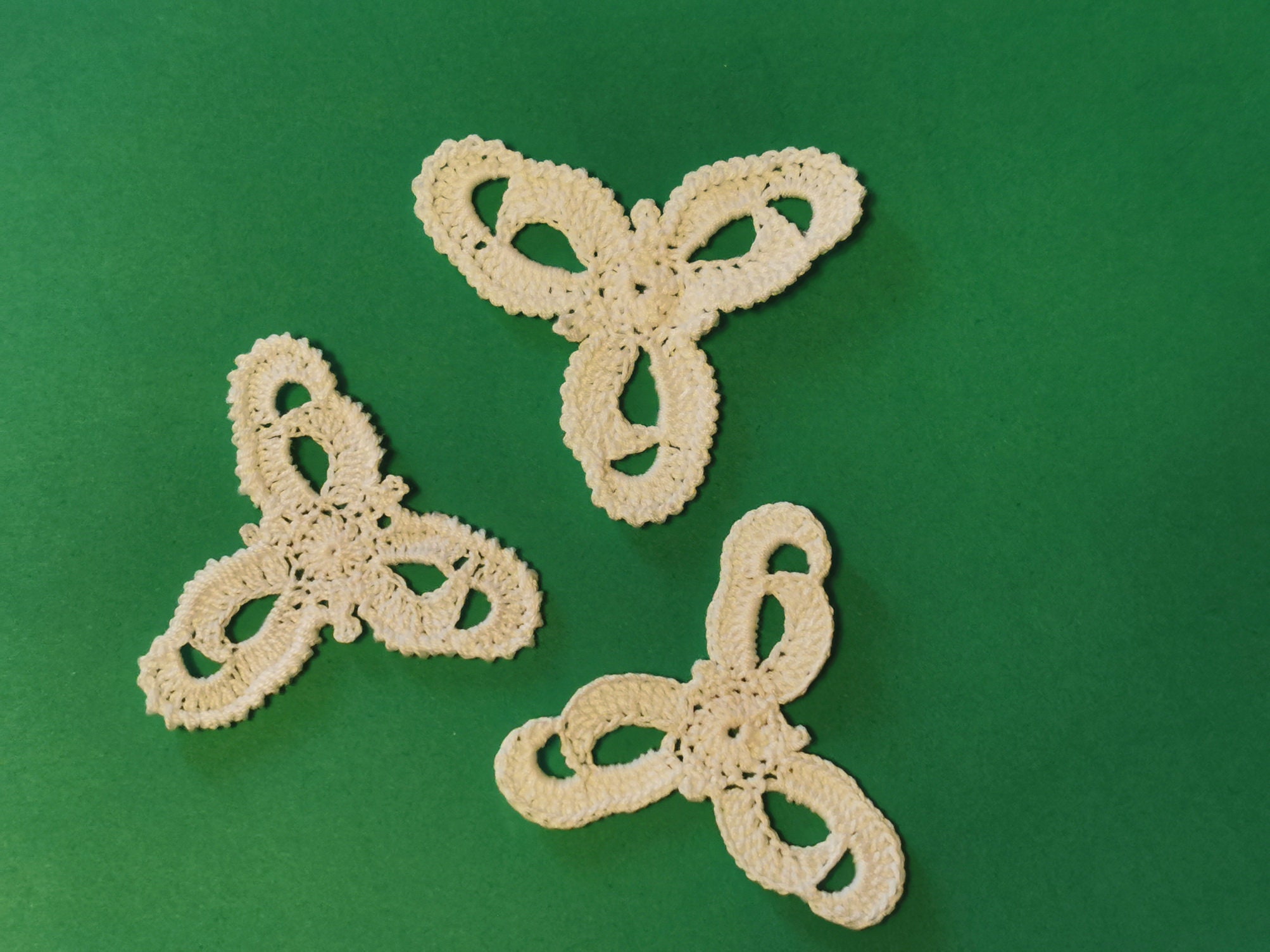 Easy crochet triangle pattern crochet instruction for Etsy