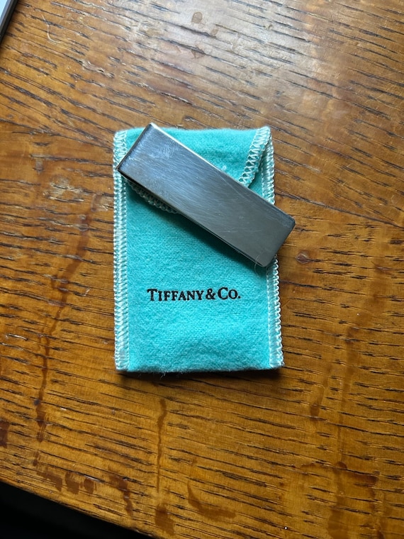 Tiffany & Co 925 Sterling Silver Money Clip - has an