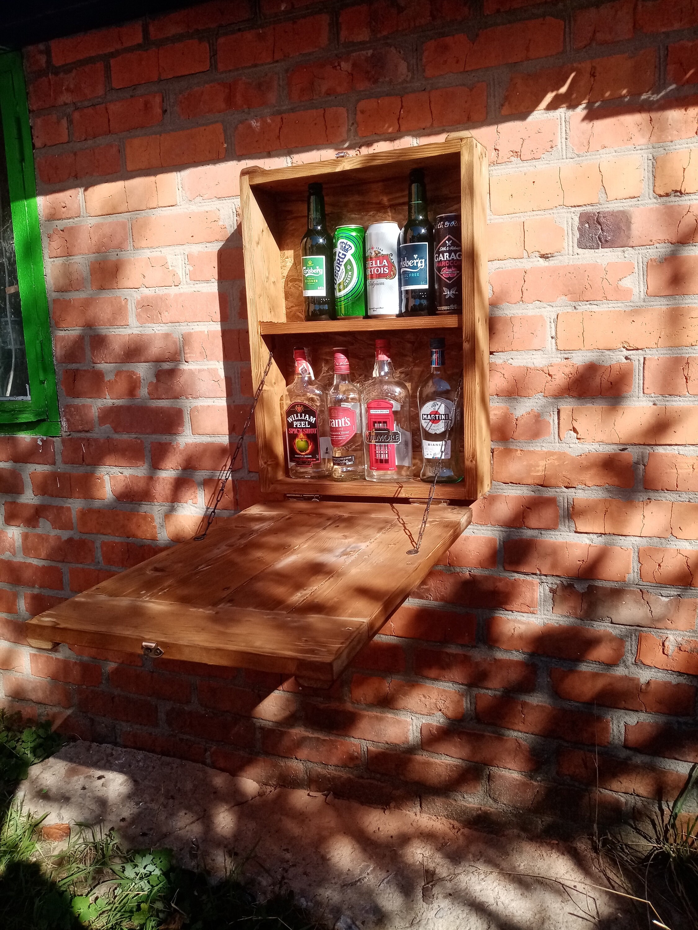 Indoor Bar Garden, Wall Bar, Wood Patio Bar, Outdoor Bar, Wooden Bar