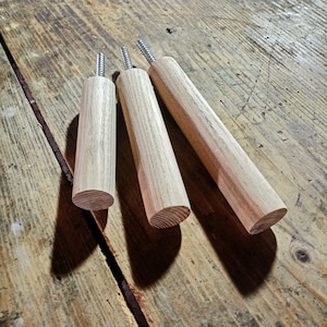1-13&quot; Modern Wood Wall Hook,  Wall Hanger, Wood Peg Hook, Wood wall hook, Hat Rack, Holiday Stocking Holder, Towel Hook, Ash Natural