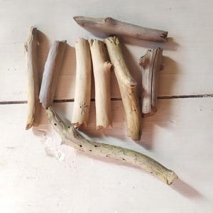 Driftwood Pieces: Natural Craft Wood Branches & for Various Crafts Beach Boho Decor
